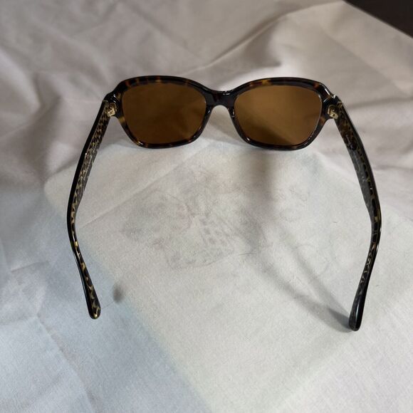 Coach Eyeglasses Frame HC8232-L1010 Women's Dark Tortoise Full Rim 56-17-140 - Picture 7 of 8